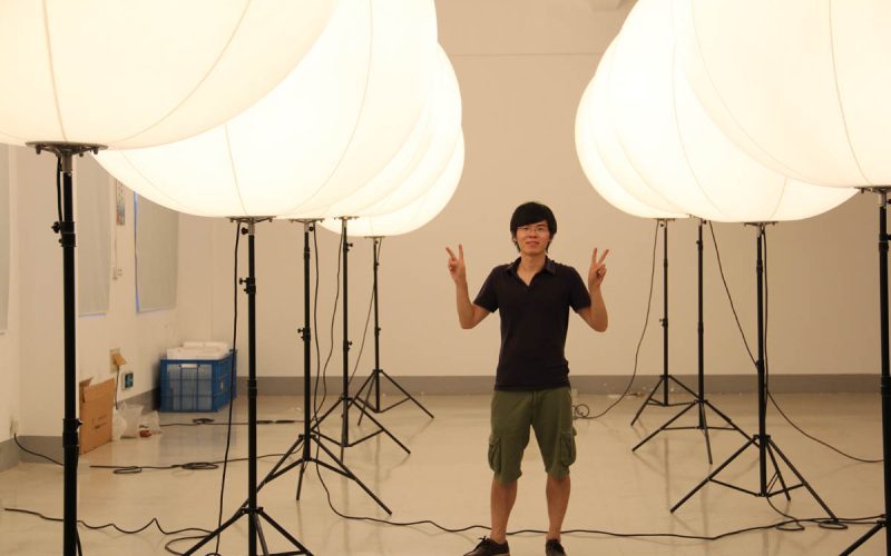 1.5m Halogen Inflatable Balloon Light with Tripod for Event & Brand