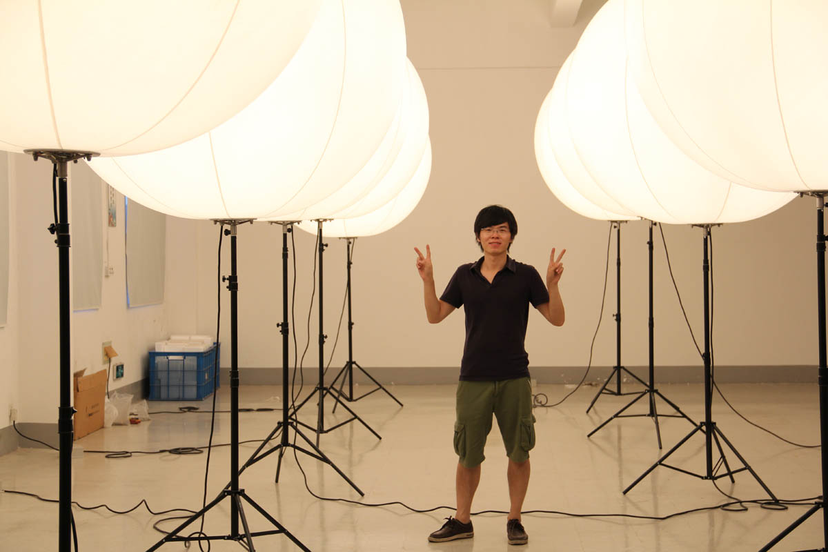 1.5m halogen tripod stand balloon