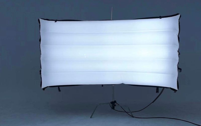 8ft 1200W Bi-Color Airbed Style Inflatable LED Balloon Light for Film & Video Production
