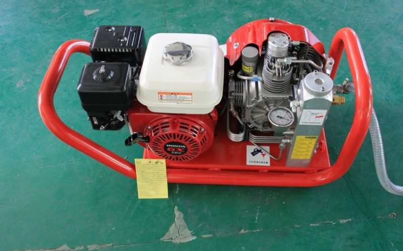 100L Gasoline Helium Compressor EN-100L-G for High-Pressure Compression System